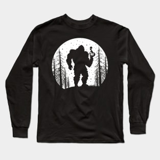 Bigfoot Alien Long Sleeve T-Shirt